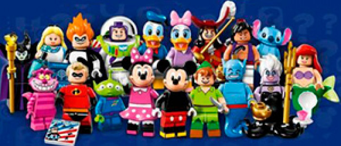 Alle Disneyfiguren bij elkaar